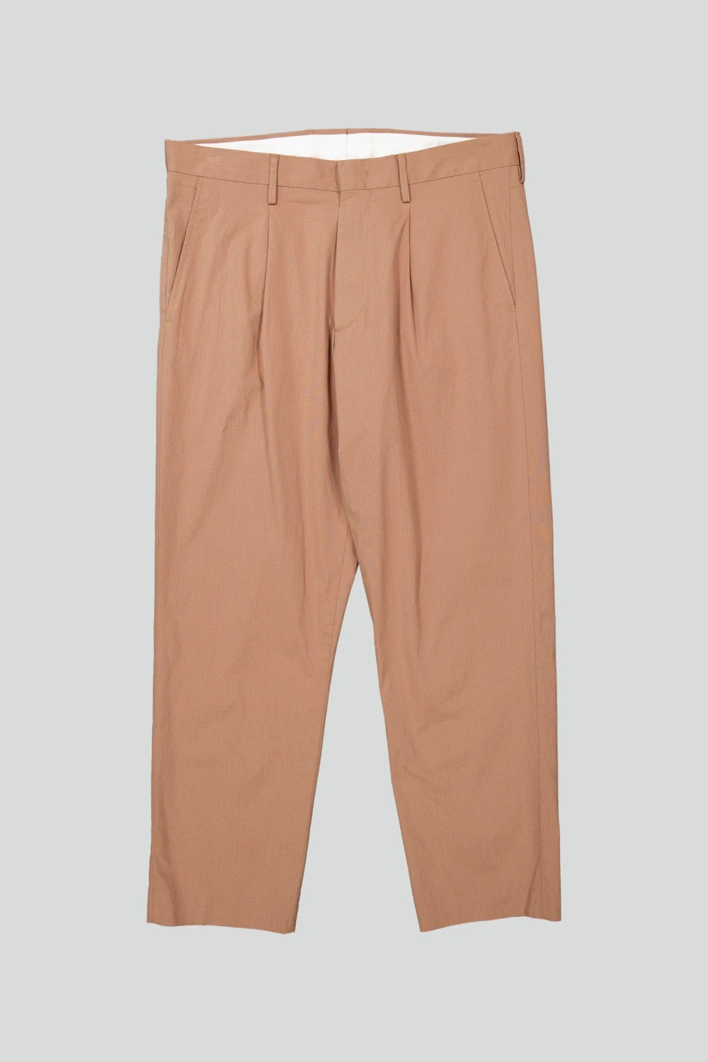 NN07 BILL RELAXED FIT TECH FABRIC TROUSER - NOUGAT