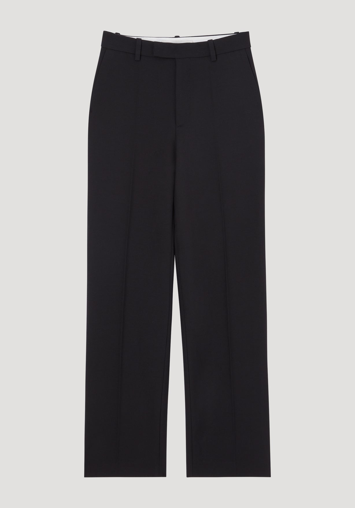 RÓHE STRAIGHT LEG TAILORED TROUSERS - NOIR