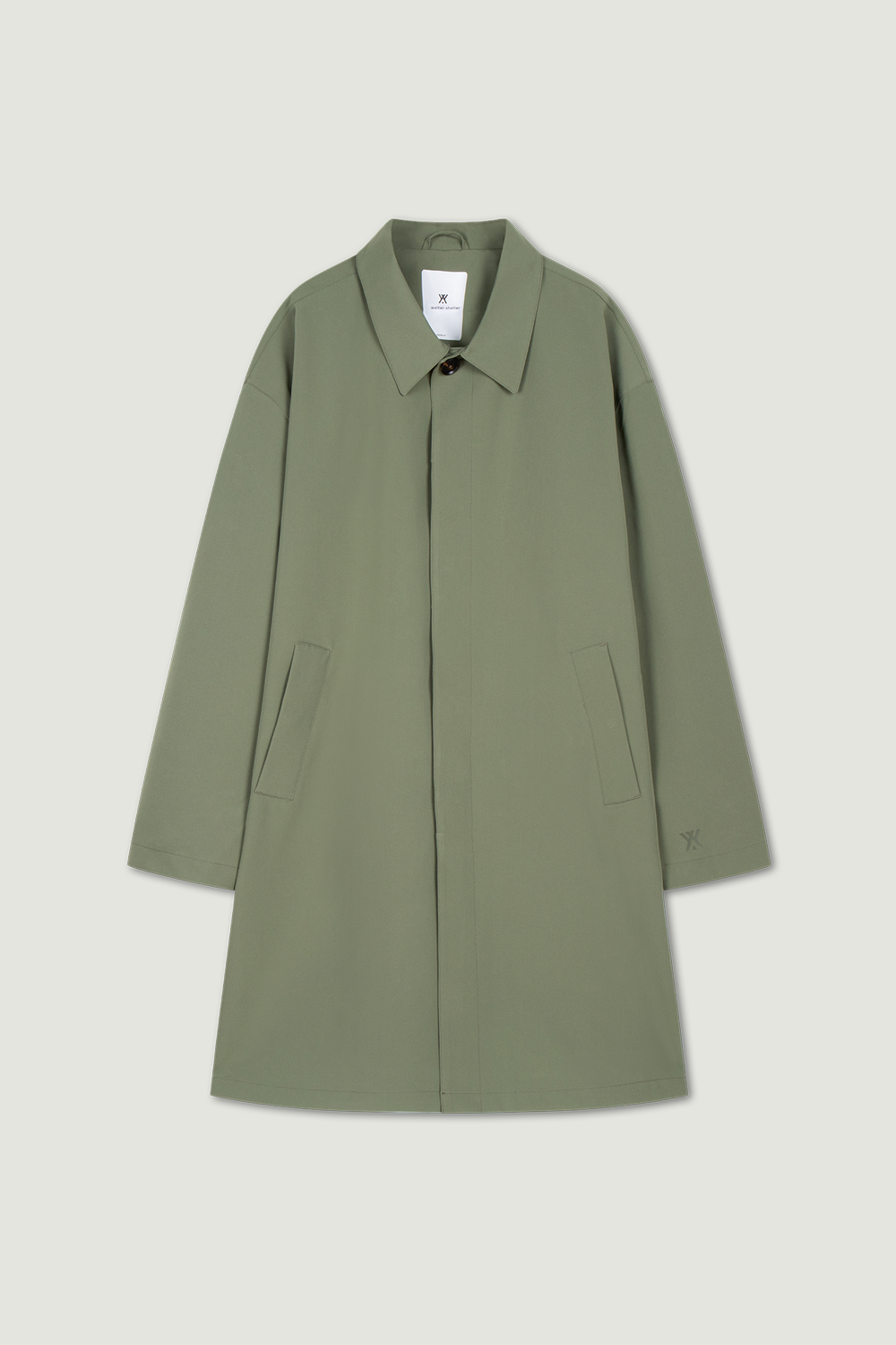 WELTER SHELTER JOBA CARCOAT - LIGHT ARMY
