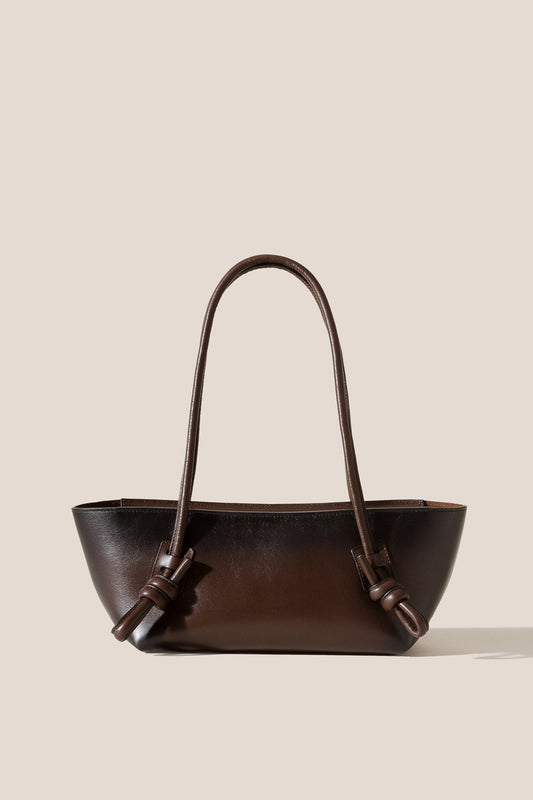 HEREU FLECA AIRBRUSHED BAGUETTE SHOULDER BAG
