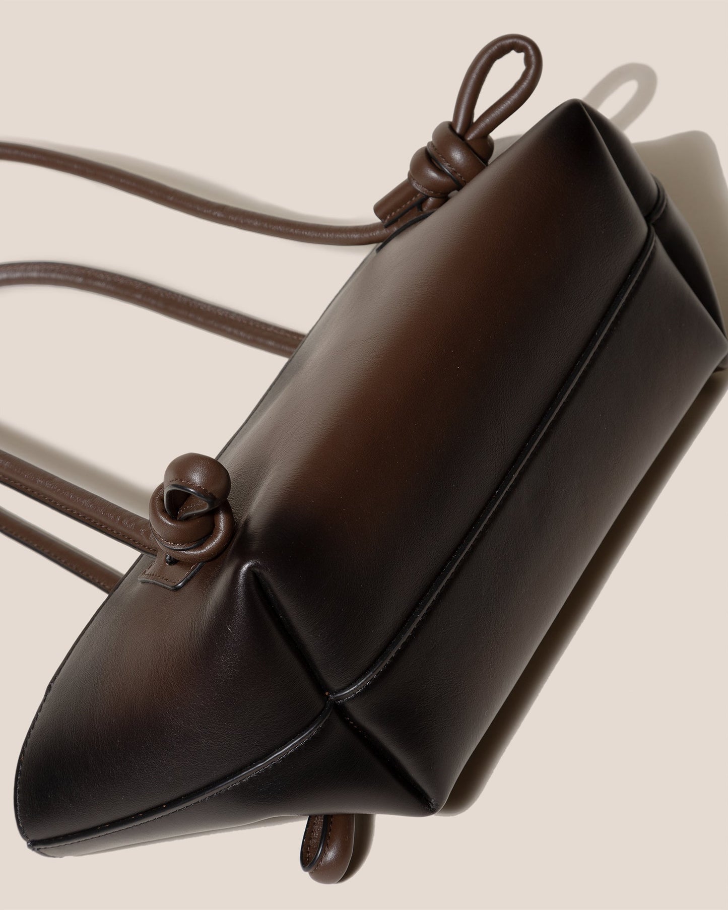 HEREU FLECA AIRBRUSHED BAGUETTE SHOULDER BAG