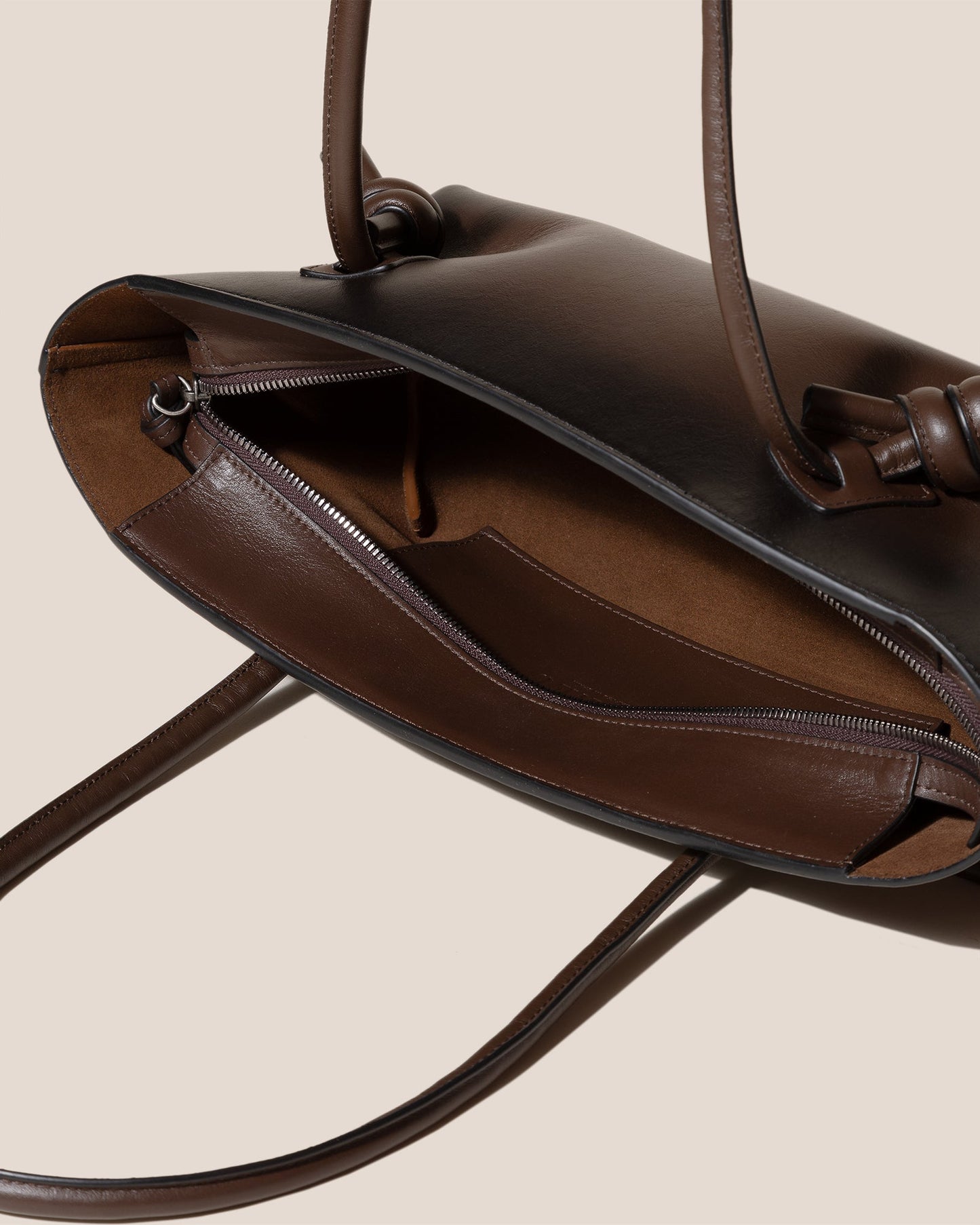 HEREU FLECA AIRBRUSHED BAGUETTE SHOULDER BAG