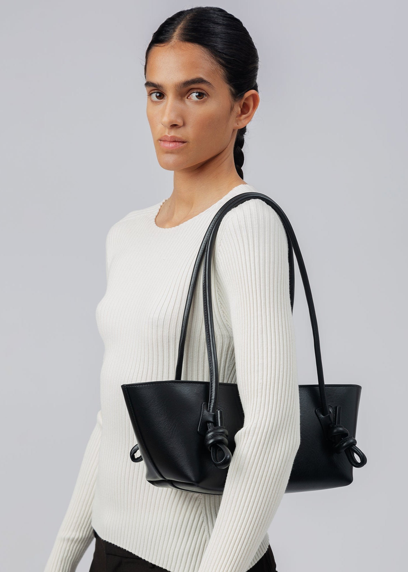 HEREU FLECA BAGUETTE SHOULDER BAG