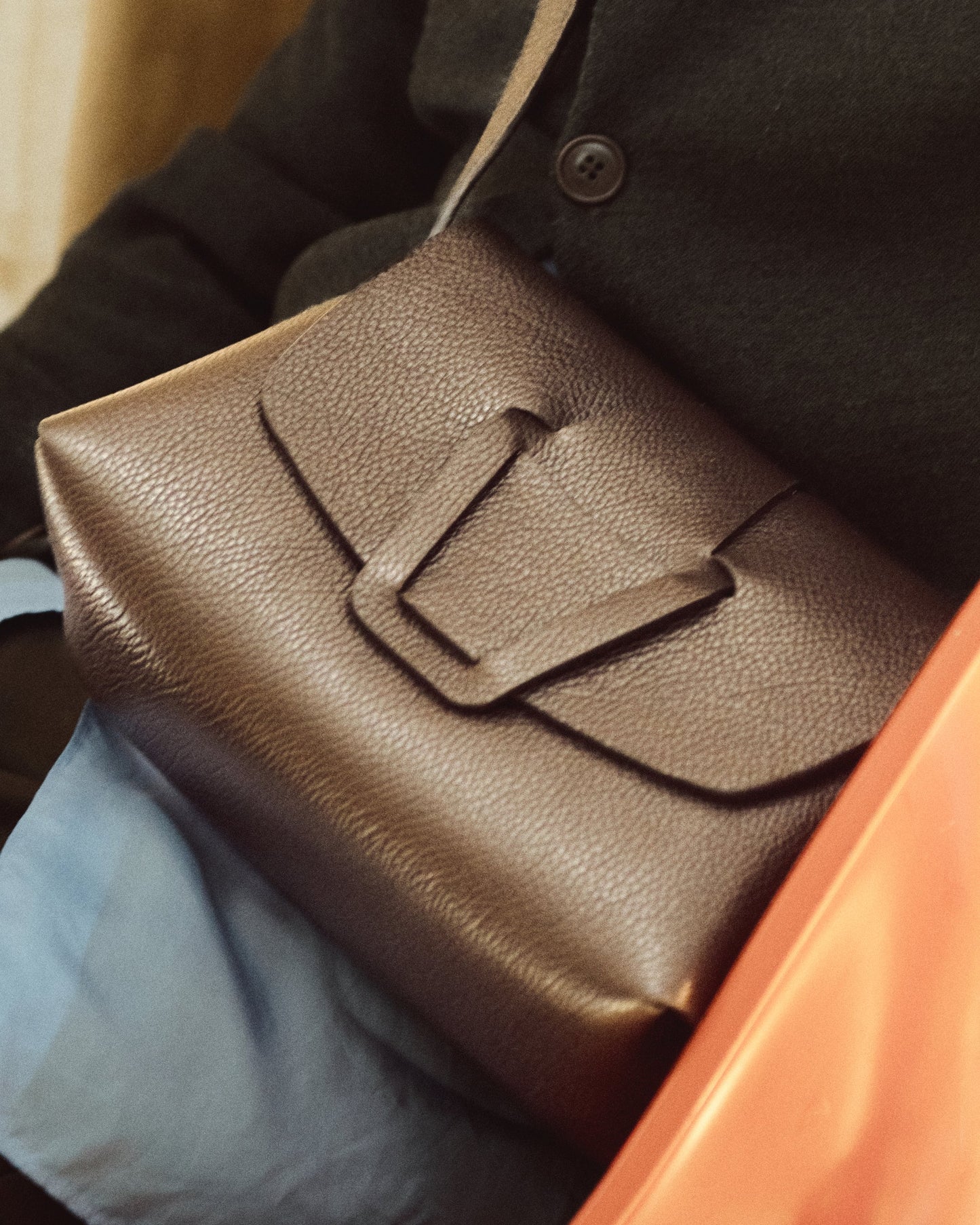 HEREU MABRA GRAINY CROSSBODY BAG