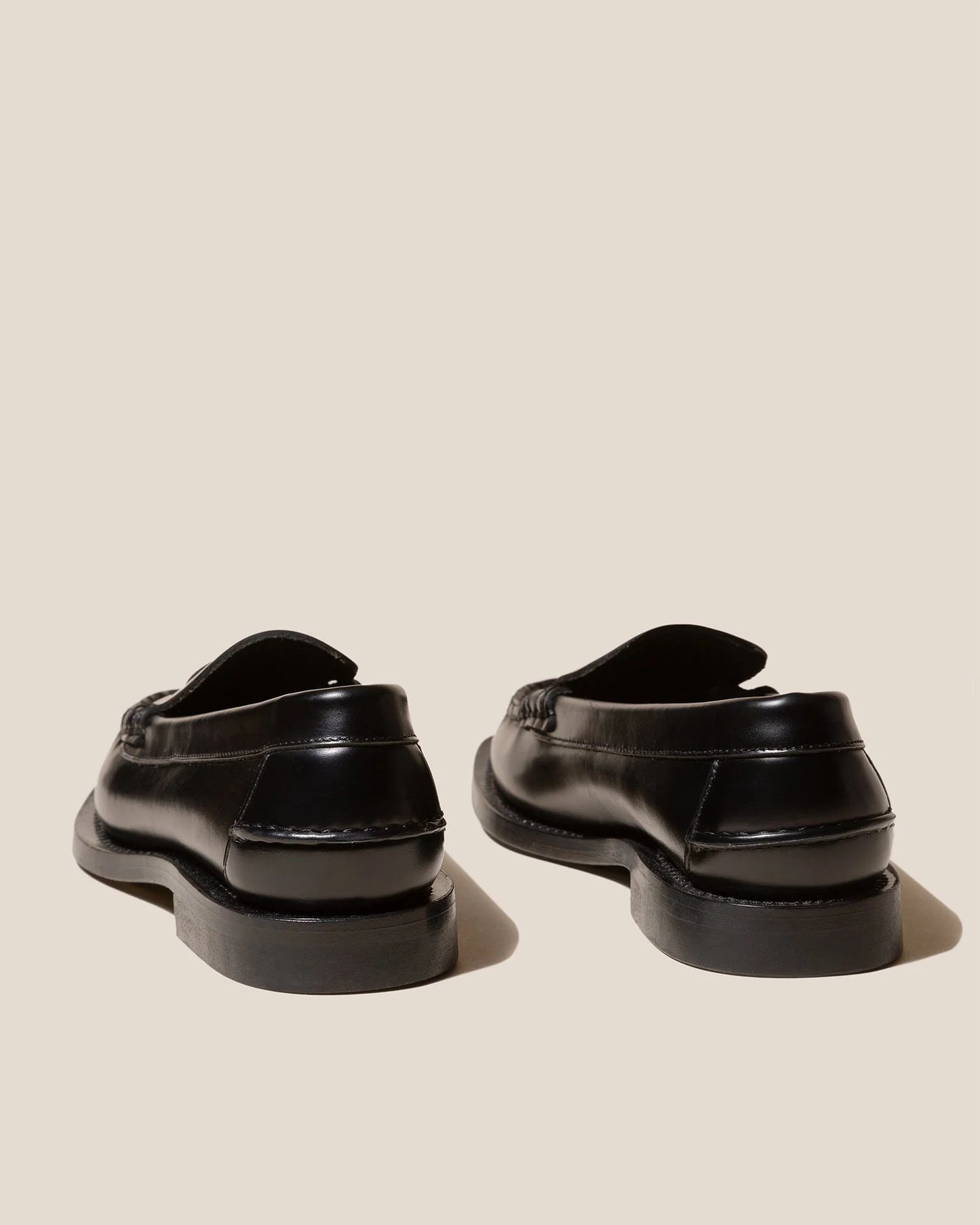 HEREU MEN SINEU INTERLACE SLIP ON LOAFER - BLACK
