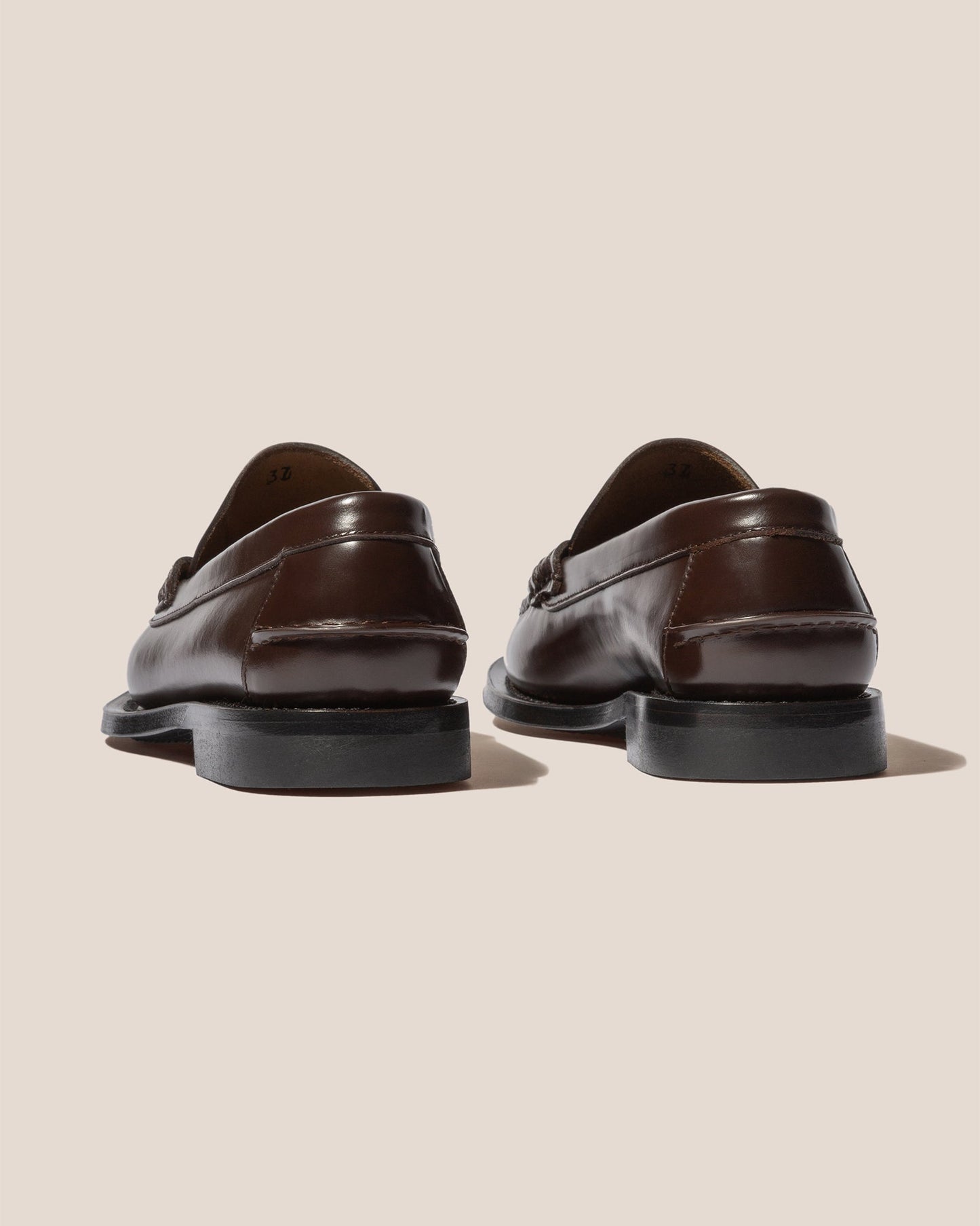 HEREU NOMBELA INTERLACED SLIP ON LOAFER - DARK BROWN