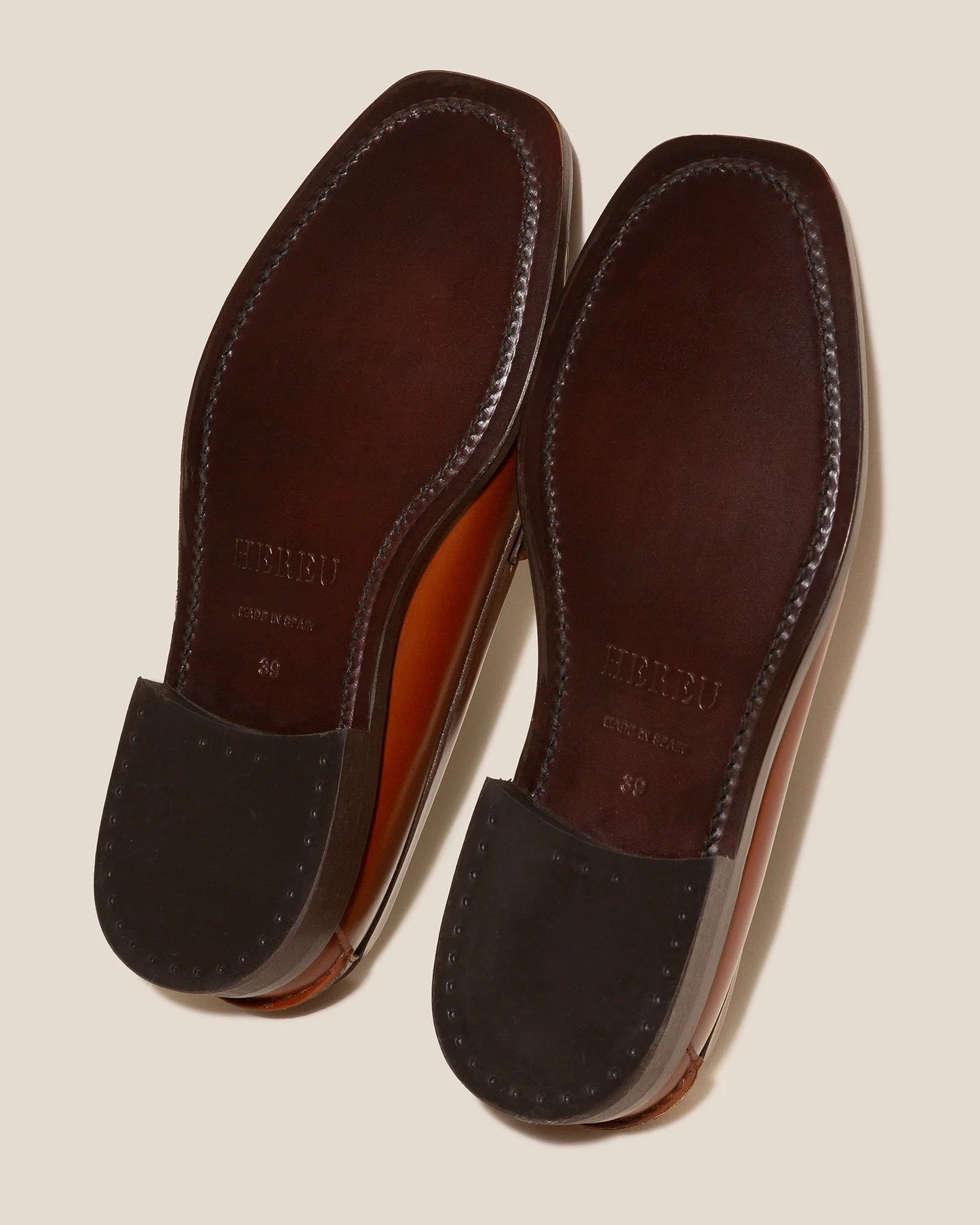 HEREU SINEU INTERLACE SLIP ON LOAFER - TAN
