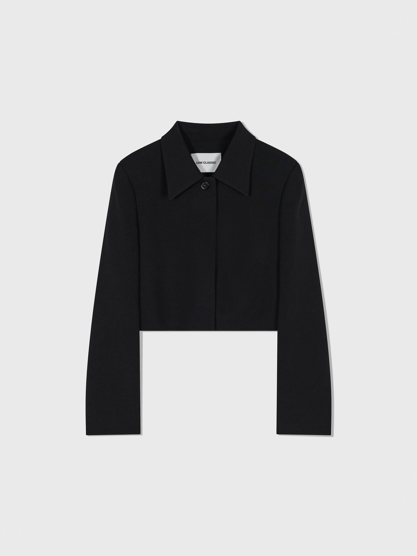 LOW CLASSIC SHORT JACKET - BLACK