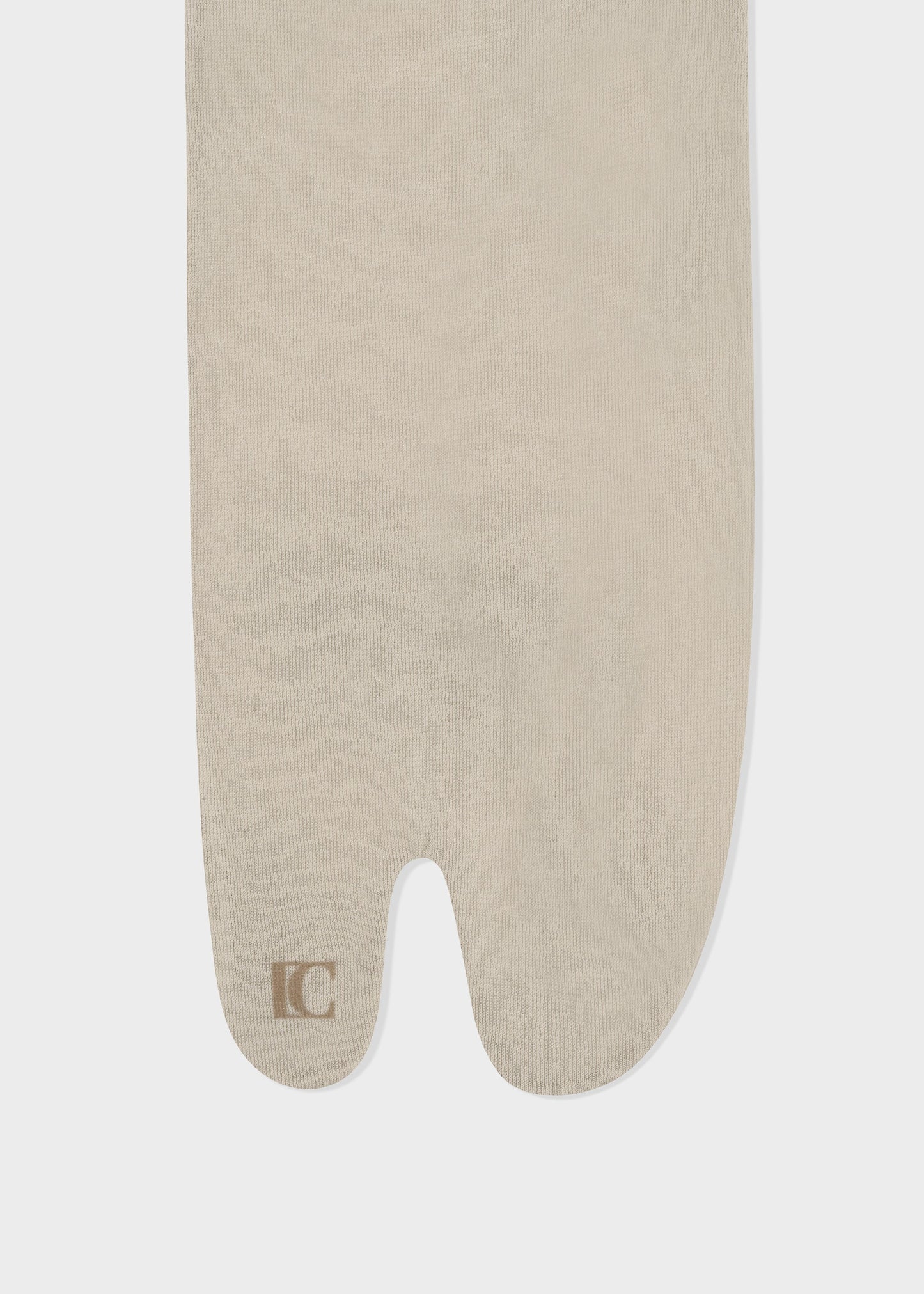 LOW CLASSIC TABI LONG SOCKS - BEIGE