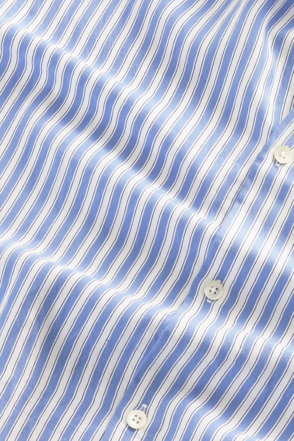 NN07 FREDDY BUTTON UP SHIRT - BLUE STRIPE