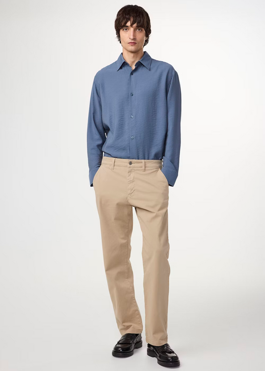 NN07 FREDDY MODAL BLEND SHIRT - BERING SEA