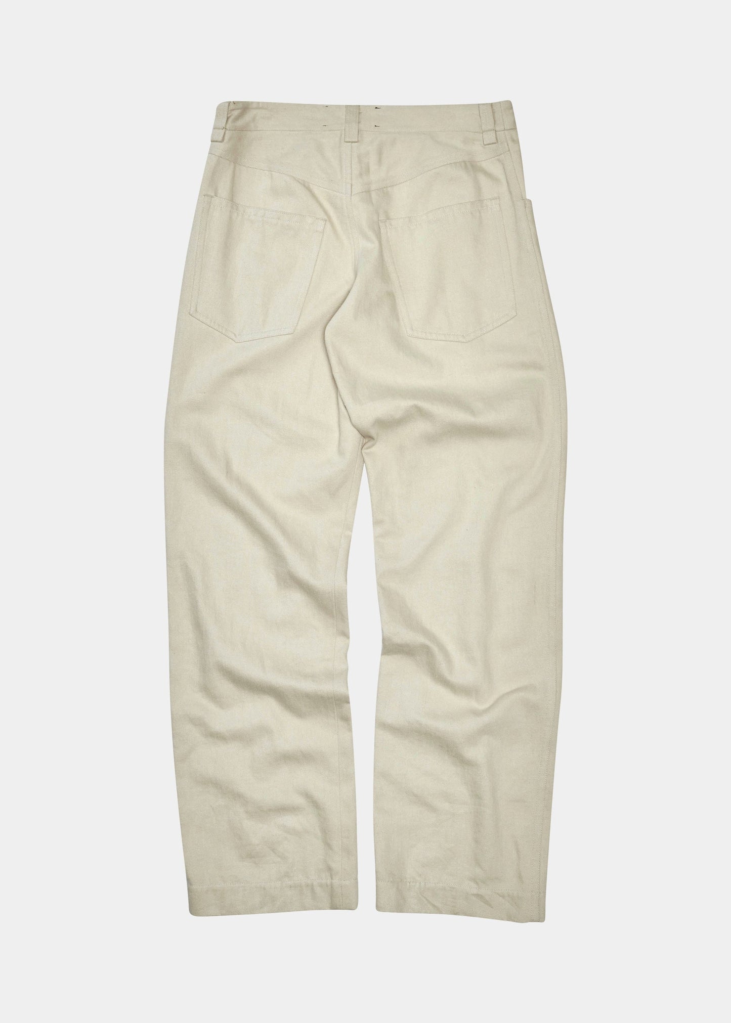 SONG FOR THE MUTE FERN LONG WORK PANTS - BONE