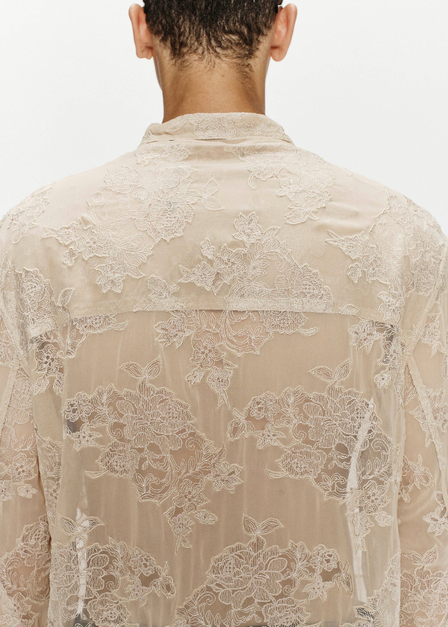 SONG FOR THE MUTE LS OVERSIZED SHIRT - PEARL