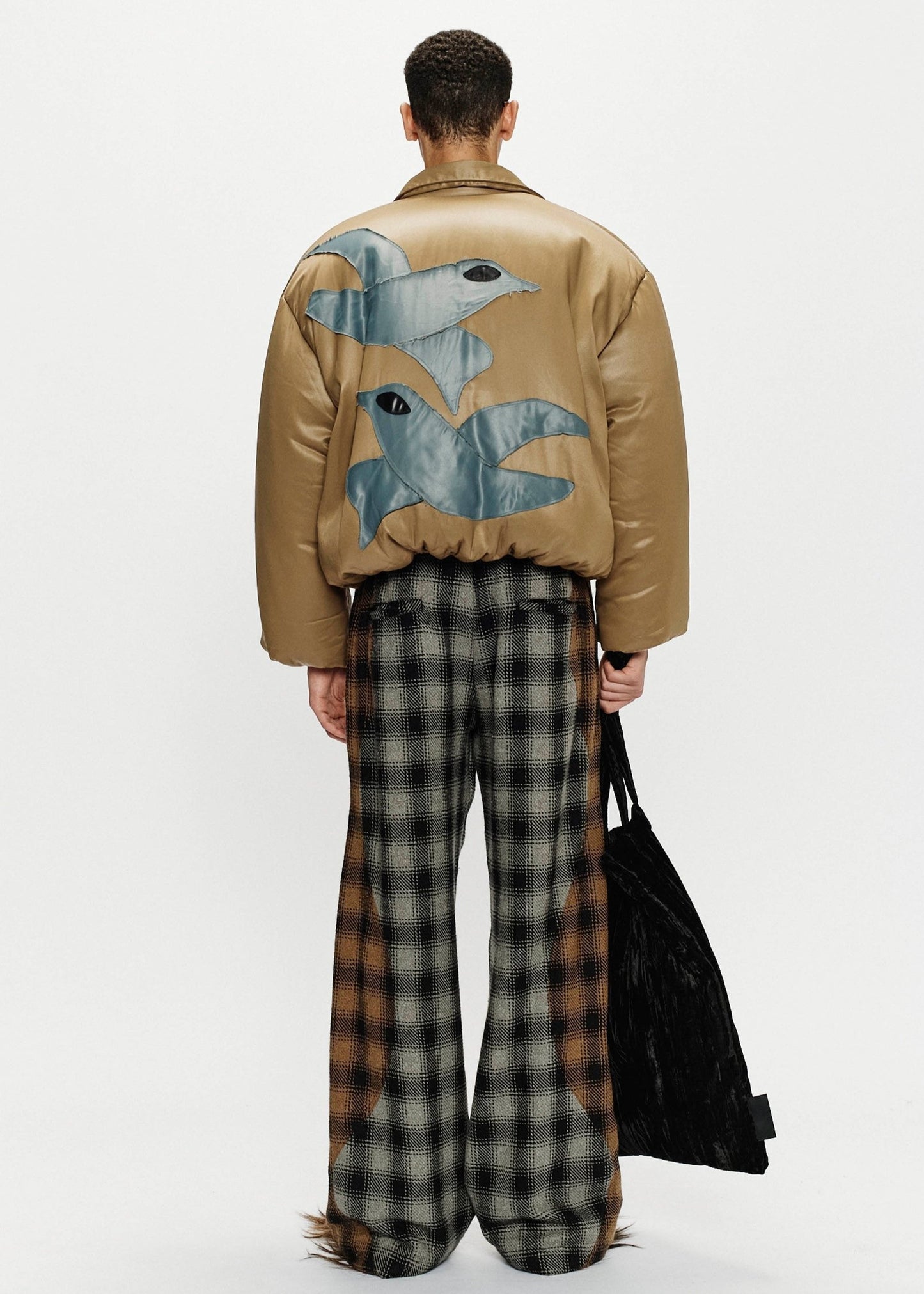 SONG FOR THE MUTE UNISEX PUFFER JACKET - CAMEL