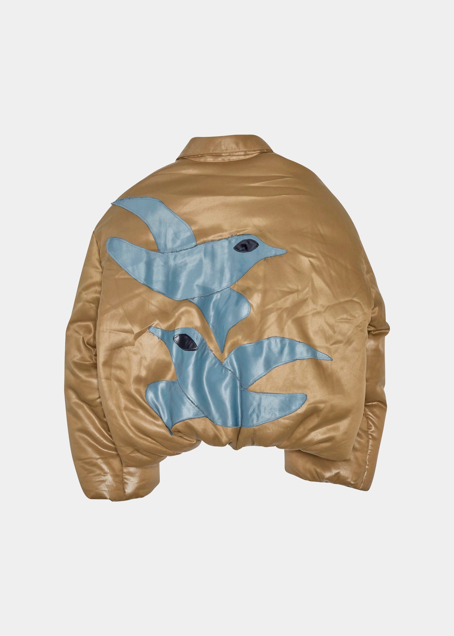SONG FOR THE MUTE UNISEX PUFFER JACKET - CAMEL