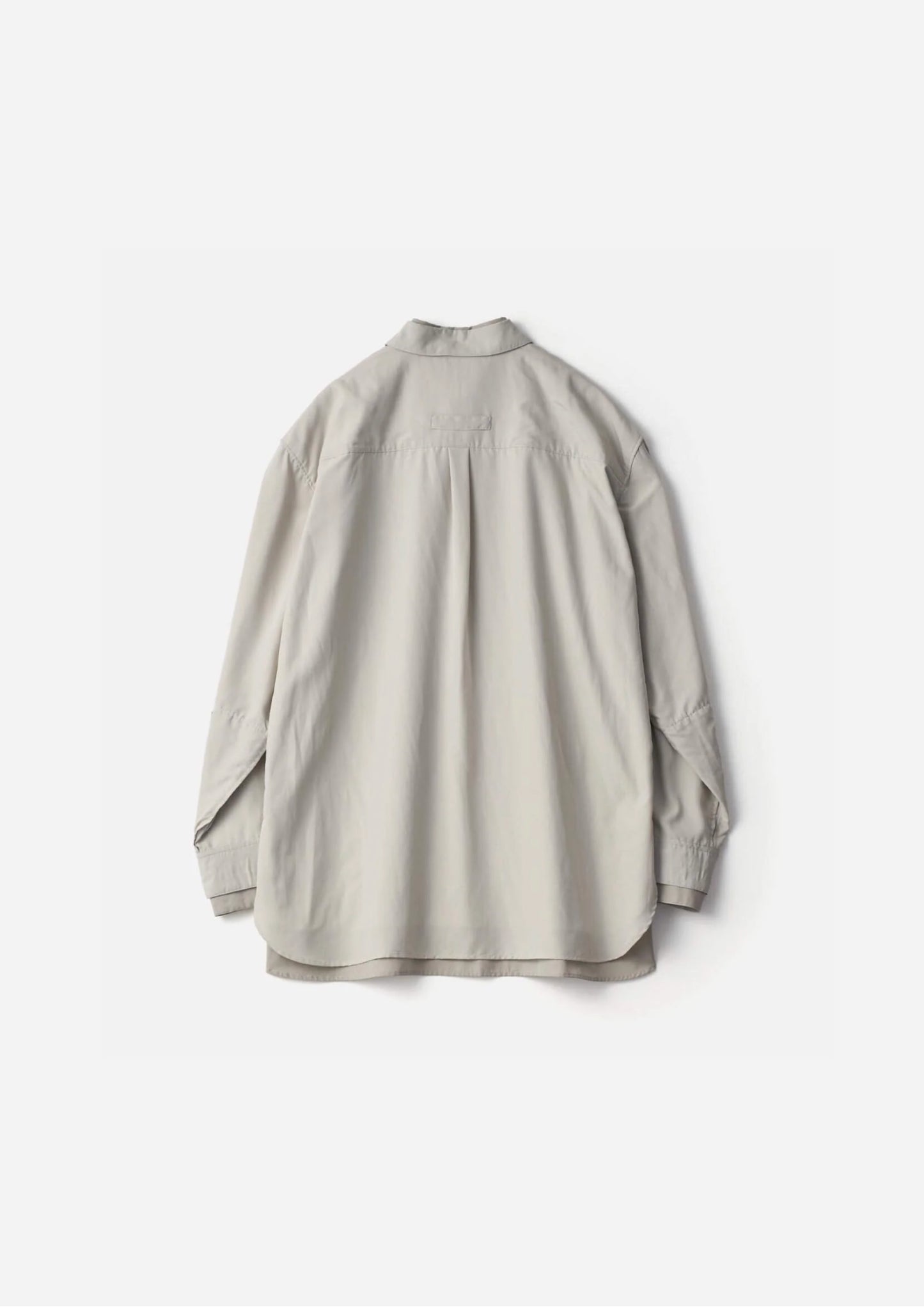 SSSTEIN OVERSIZED LAYERED SHIRT - GREY