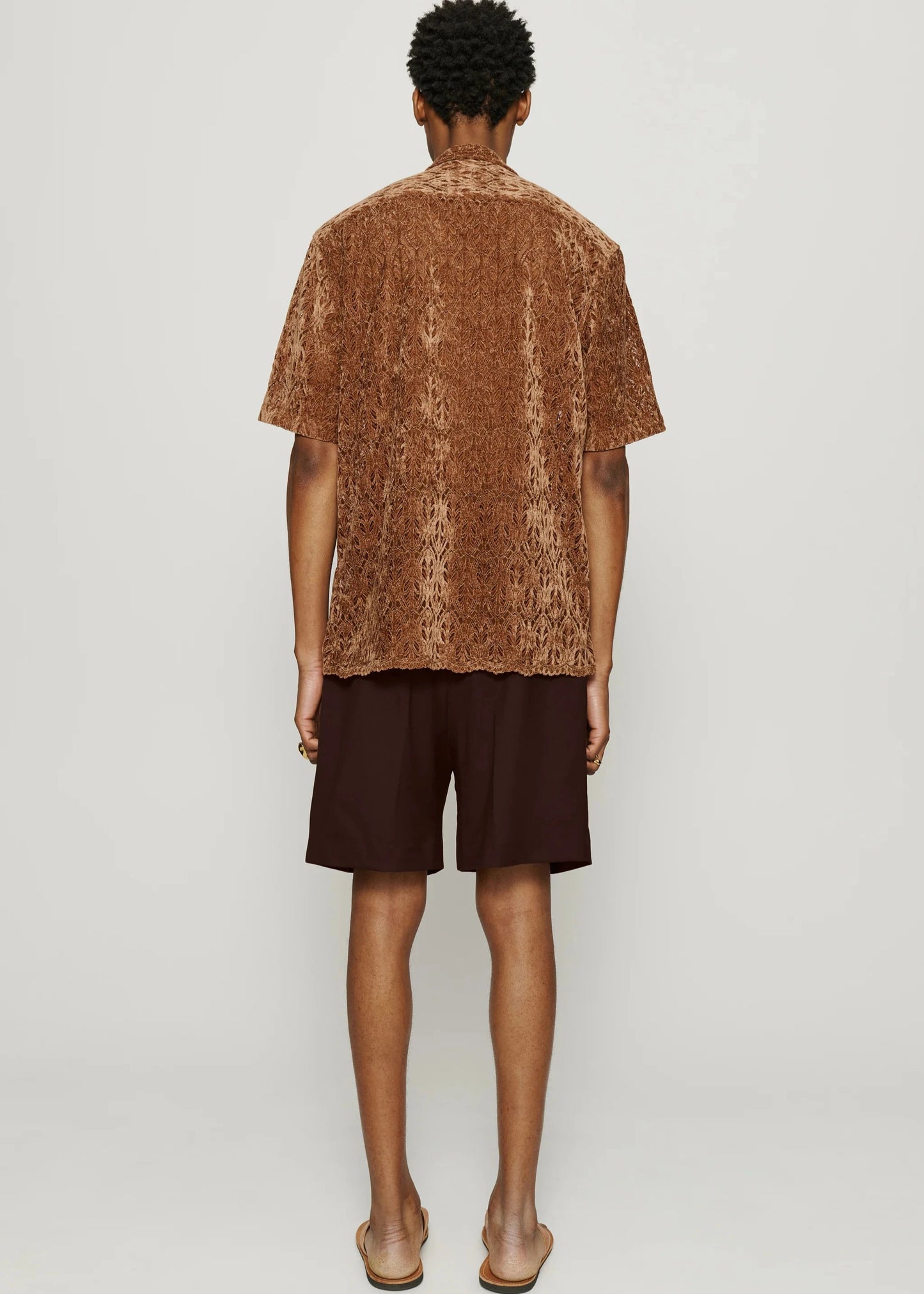 CMMN SWDN MARSHALL SHORTS - BURGUNDY