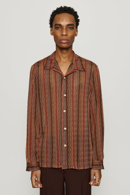 CMMN SWDN RANI SWEATER - ZIG ZAG PURPLE