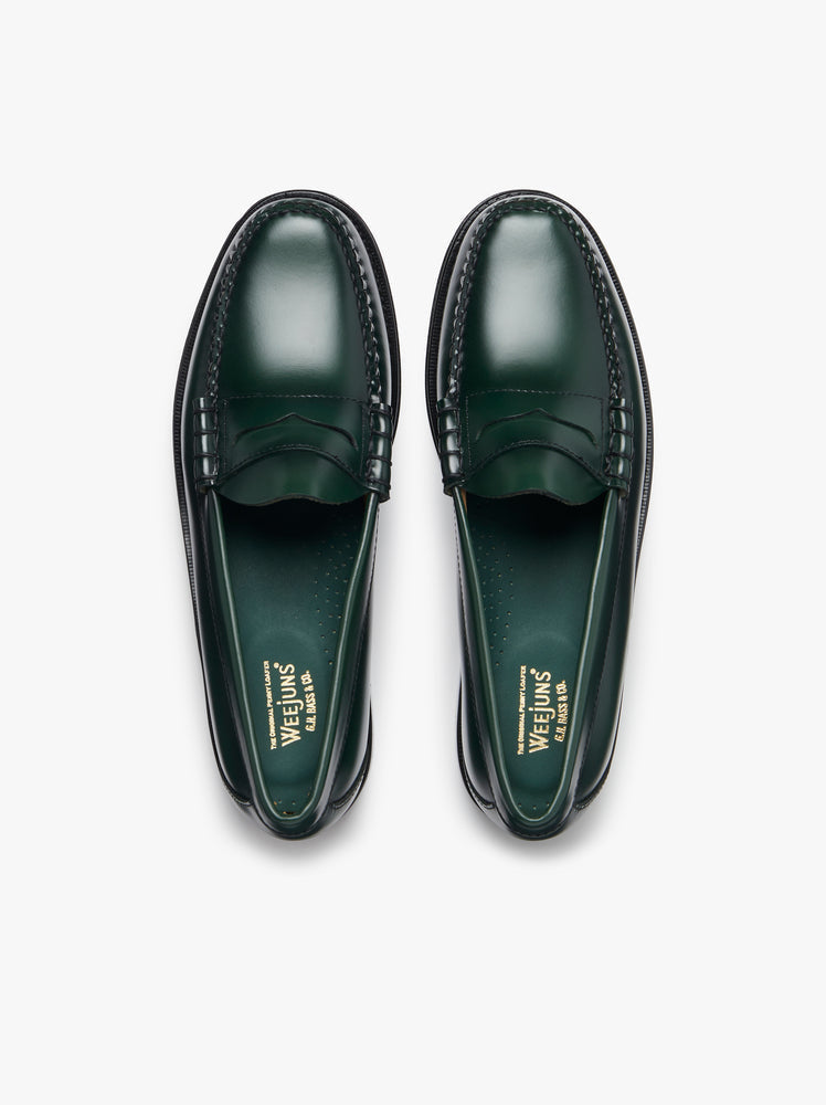 G.H.BASS WEEJUNS LARSON - DARK GREEN