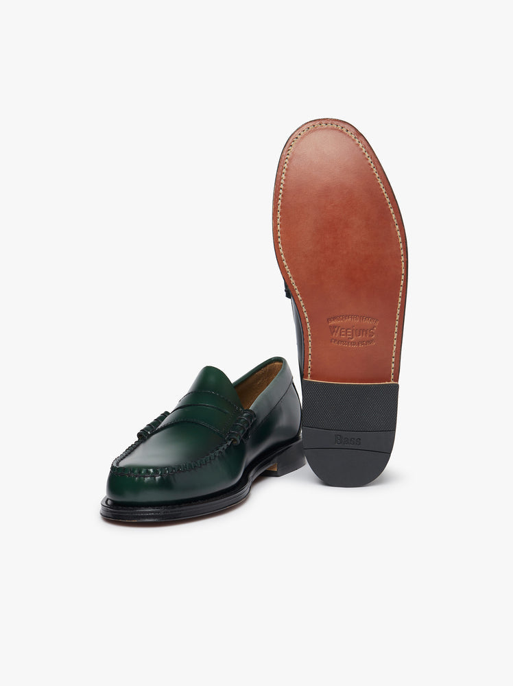 G.H.BASS WEEJUNS LARSON - DARK GREEN