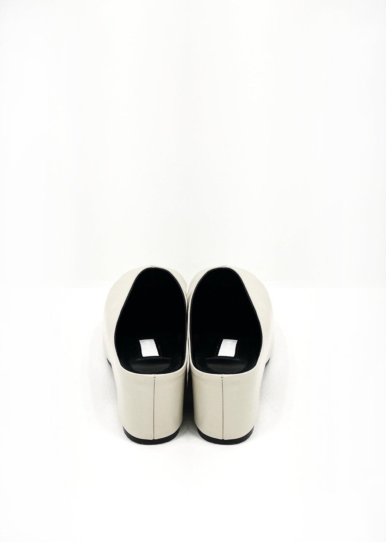 LOW CLASSIC PLATFORM MULE - WHITE