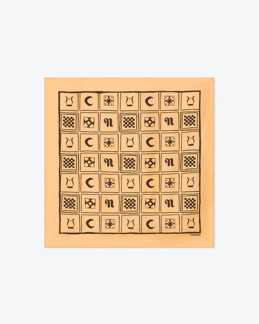 NANUSHKA SHOUL MEDIUM SILK SCARF