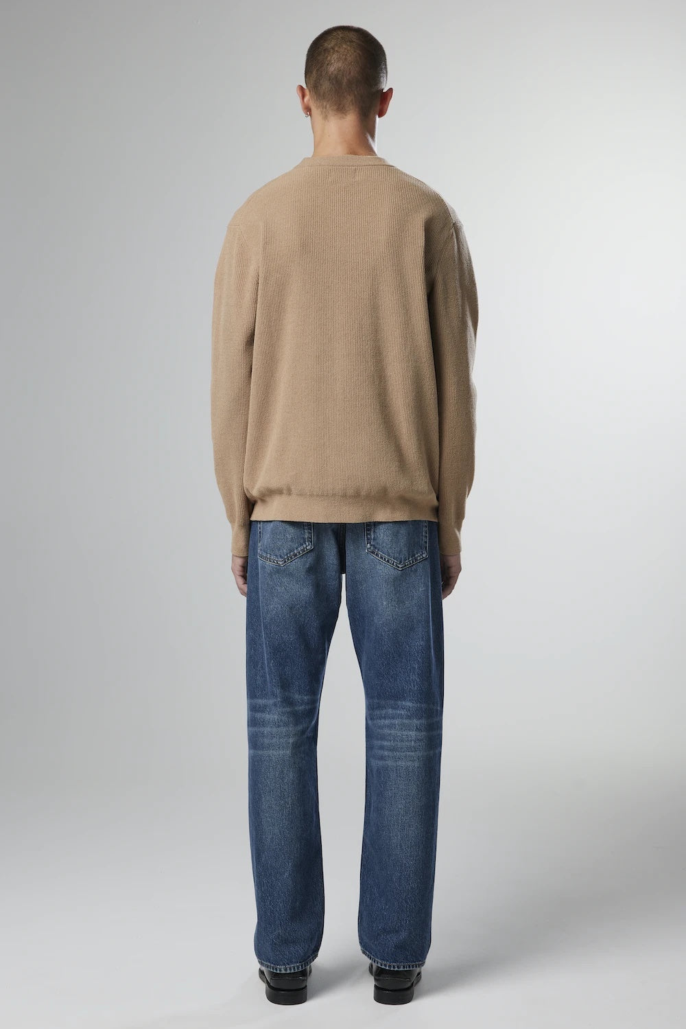 NN07 DANNY LIGHTWEIGHT SWEATER - GREIGE