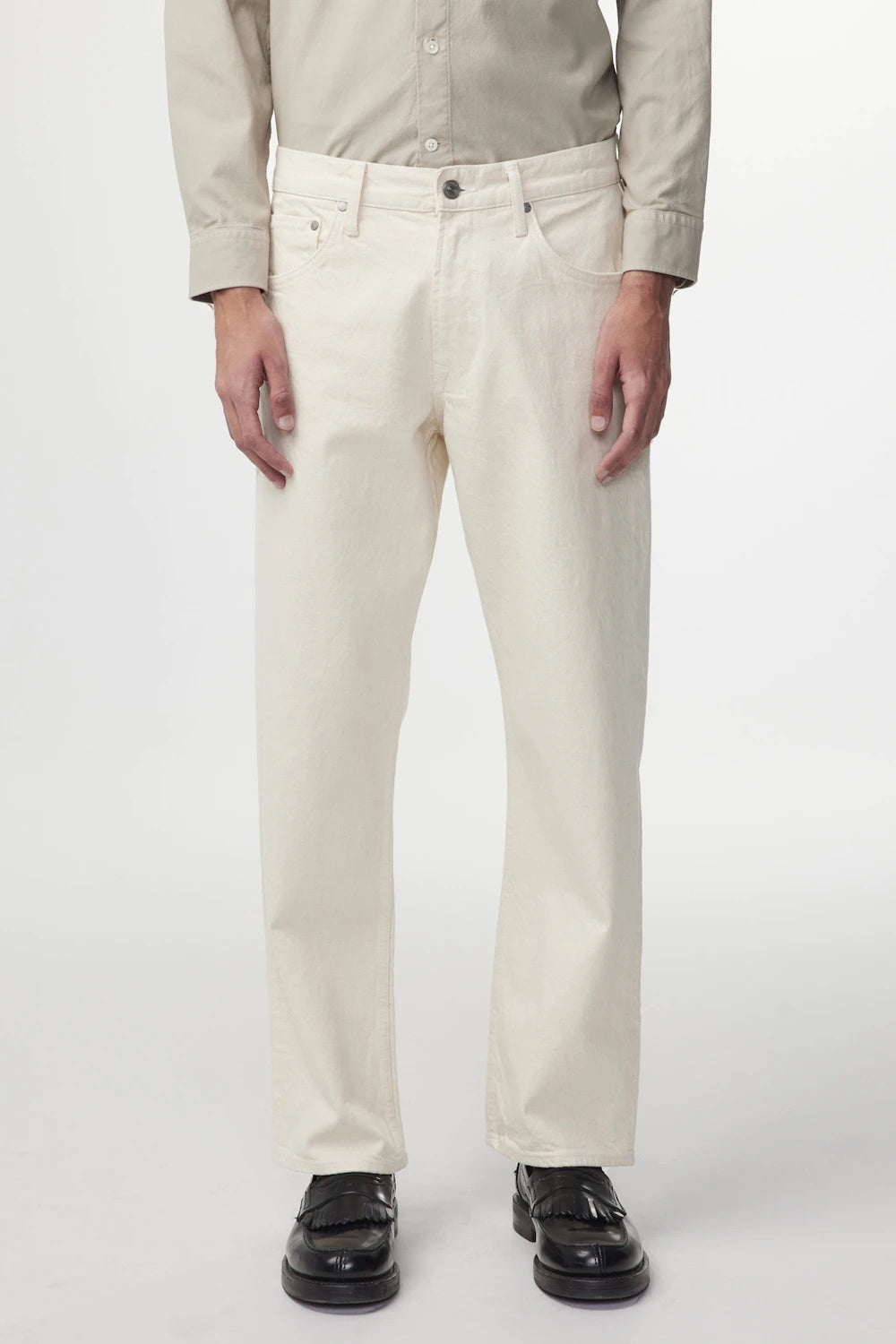 NN07 SONNY STRAIGHT LEG JEANS - ECRU