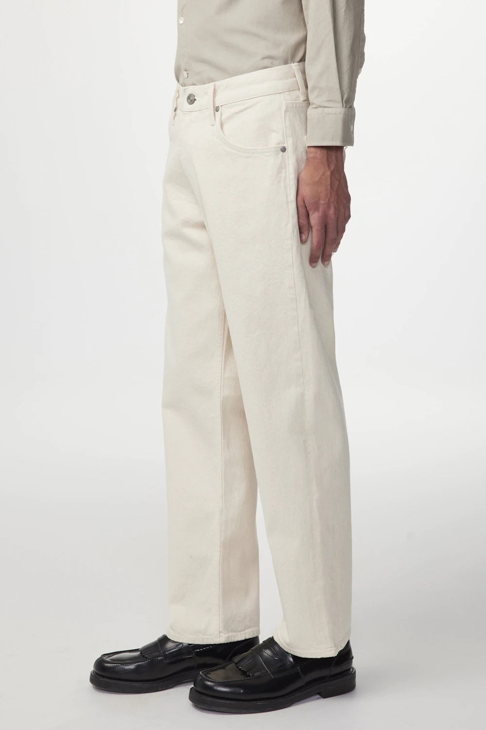NN07 SONNY STRAIGHT LEG JEANS - ECRU