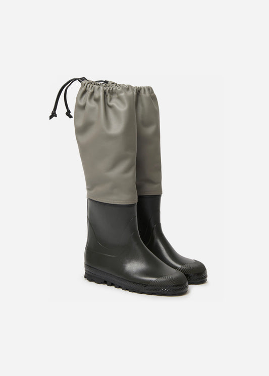 RIER FARMEN RAIN BOOTS - FOREST INOX