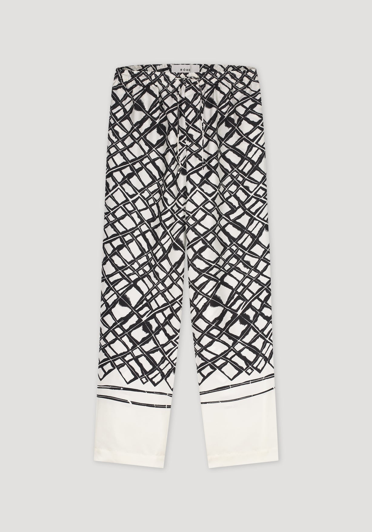 RÓHE UNISEX SILK LABYRINTH PANTS - LABYRINTH