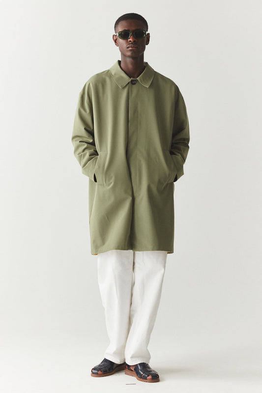 WELTER SHELTER JOBA CARCOAT - LIGHT ARMY