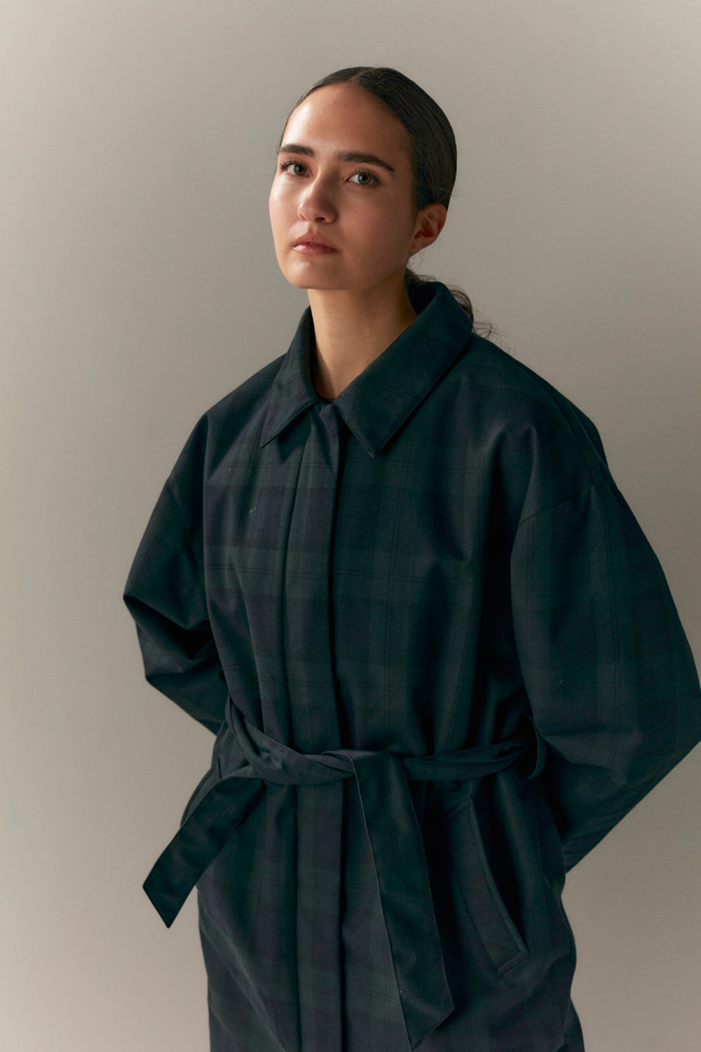WELTER SHELTER RACHEL G NINSPIN - CHECK/NAVY